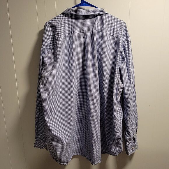 Men's Ralph Lauren Button Up 3XLB Green Pony Blue Label - Picture 2 of 6